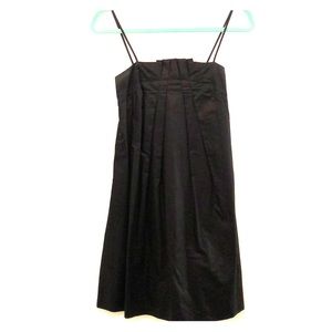 French Connection Black Pleated Dress Sz 0